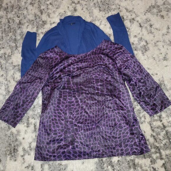 Two Medium Size Casual Tops -- Beautiful Colors! - Picture 8 of 11